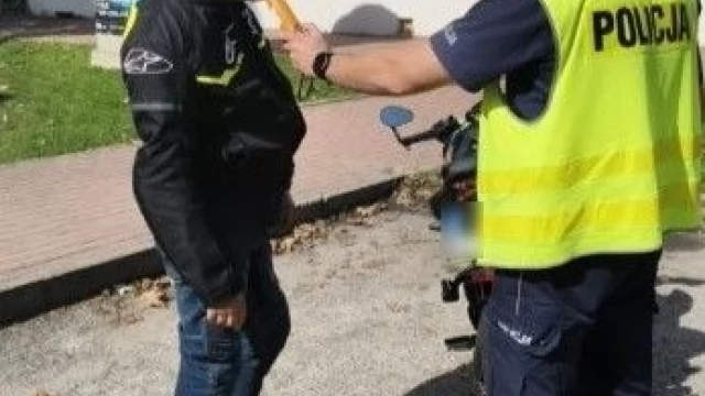 Tczew - Jednoślady pod lupą tczewskich policjantów