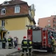Tczew - Pożar na Zielonej. Strażacy wynieśli z mieszkania mężczyznę
