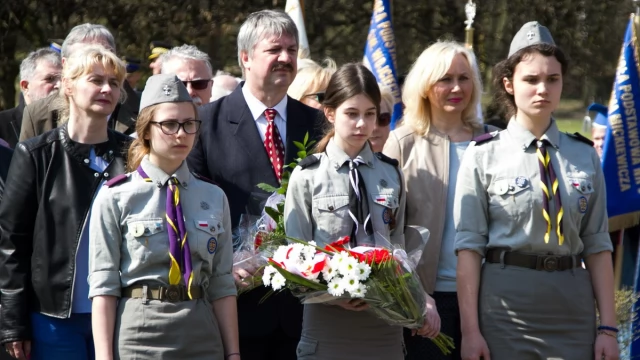 Tczew - Tczew pamiętał o ofiarach Katynia
