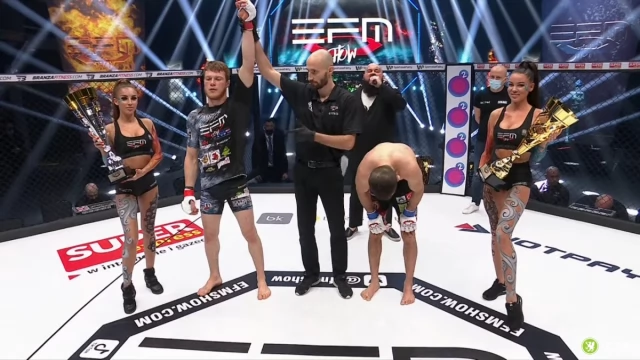 Tczew - Zwycięstwo reprezentanta MMA Team Tczew na gali EFN Show