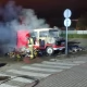 Tczew - Spłonęło auto Włodka Książkowego