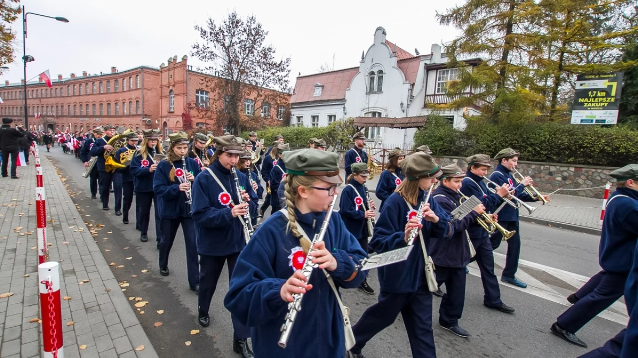 Tczew - Tczew świętował niepodległość. Patriotycznie i na wesoło