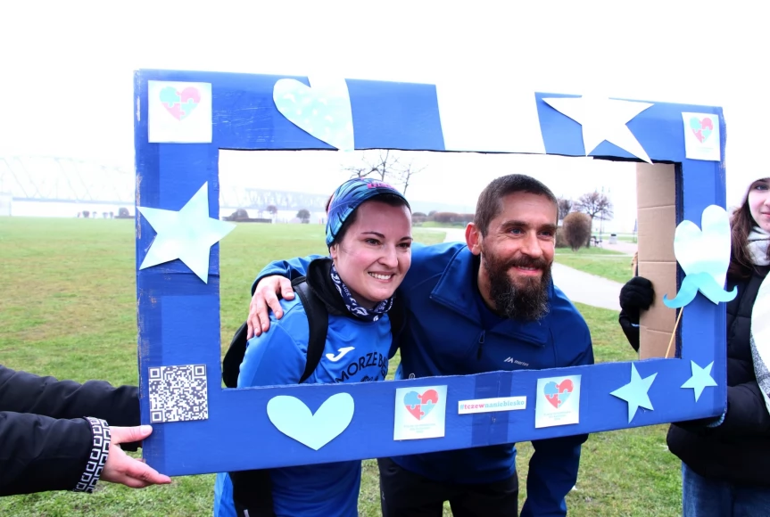 Tczew - Parkrun na niebiesko