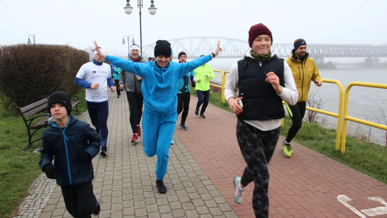 Tczew - Parkrun na niebiesko