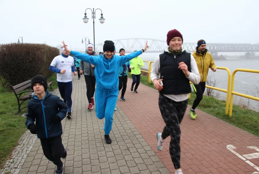 Tczew - Parkrun na niebiesko