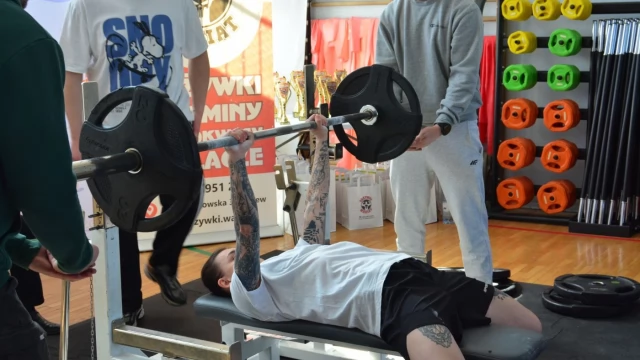 Tczew - Mistrzostw Tczewa w Wyciskaniu Sztangi Leżąc