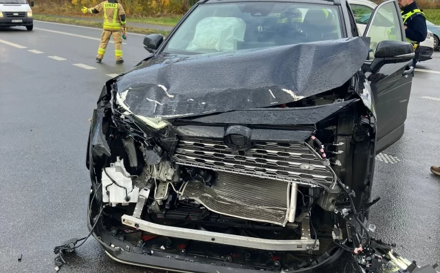 Tczew - Tragiczny wypadek na DK22 w Bałdowie. Nie żyje jedna osoba