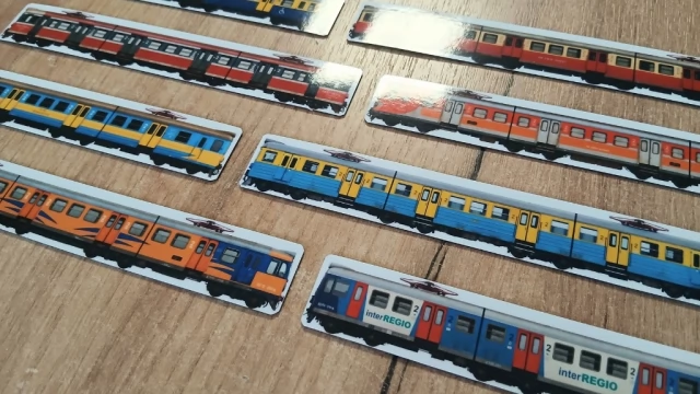 Tczew - Magnesy EN57 na lodówkę 8 szt. - Magnesiki - Kolejow