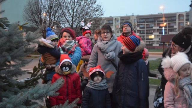 Tczew - Na Suchostrzygach już świątecznie. Była choinka i prezenty