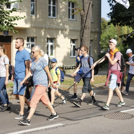 Tczew - Tczewska pielgrzymka wyruszyła na Jasną Górę