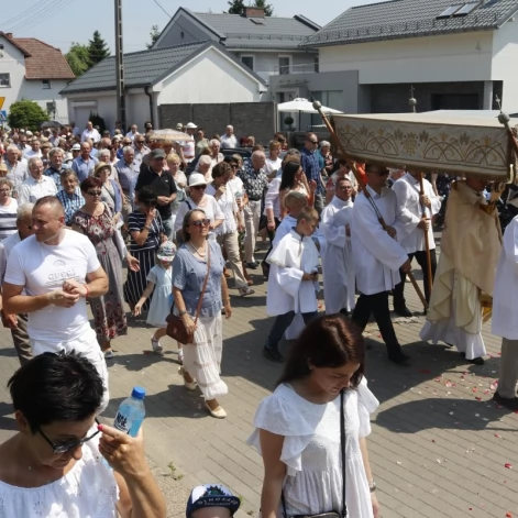 Tczew - Boże Ciało - procesja z Najświętszym Sakramentem