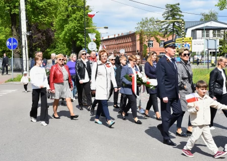 Tczew - Tczew uczcił 234. rocznicę uchwalenia Konstytucji 3 Maja