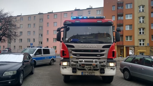 Tczew - Ul. Jedności Narodu. Mieszkańcy wyczuli woń gazu
