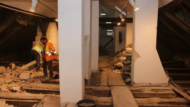 Tczew - Trwa remont głównej siedziby Miejskiej Biblioteki Publicznej