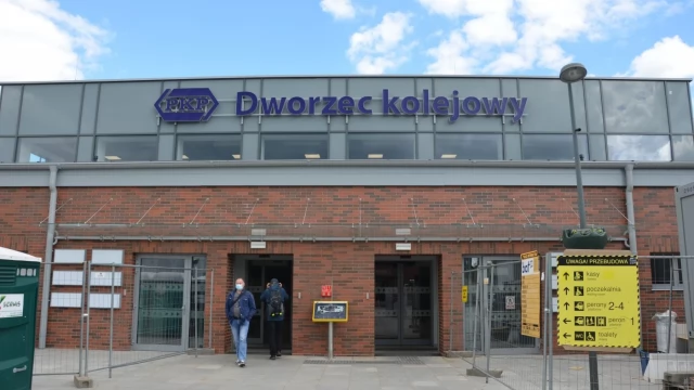 Tczew - Dworzec w Tczewie na ostatniej prostej