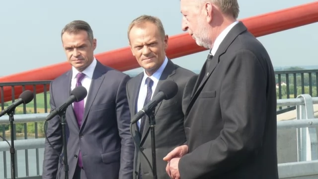 Tczew - Kociewie - Powiśle. Most już łączy! Wśród gości m.in. Donald Tusk