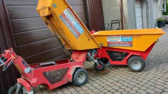 Tczew - Taczka spalinowa wozidło wynajem Astika