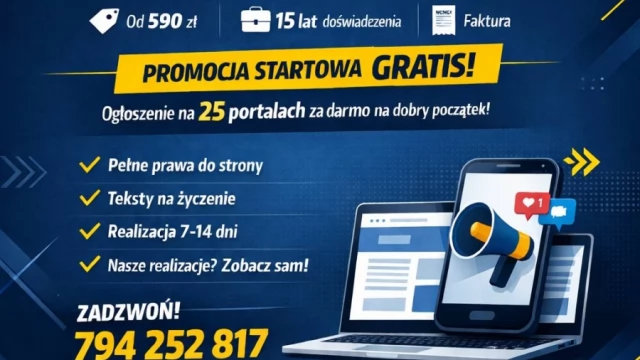 Tczew - Strona internetowa od 590 zł - płacisz za tyle podstron, ile potrzebujesz