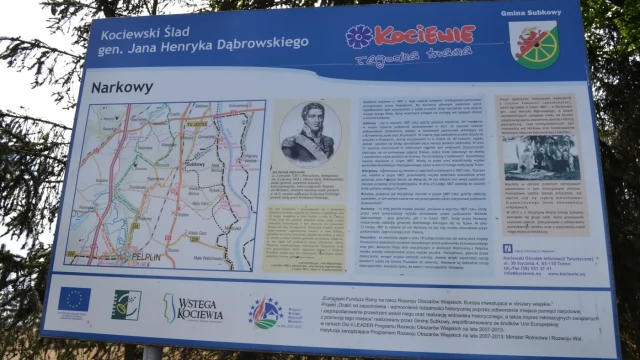 Tczew - Narkowy - 265 rocznica urodzin gen. Jan Henryka Dąbrowskiego