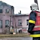 Tczew - Trzynaście zastępów strażackich gasiło pożar gorzelni w Swarożynie [WIDEO]