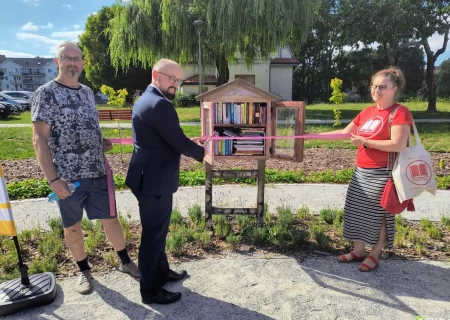Tczew - Biblioteka plenerowa na Piotrowie