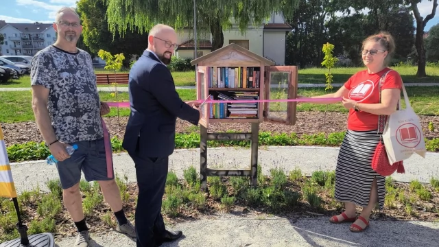 Tczew - Biblioteka plenerowa na Piotrowie