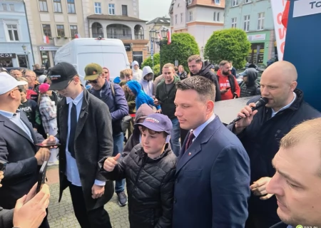 Tczew - Sławomir Mentzen w Tczewie "Klasa polityczna nam nie wyszła"