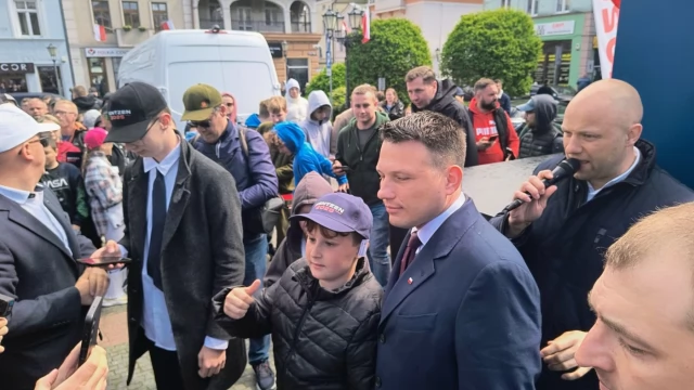 Tczew - Sławomir Mentzen w Tczewie "Klasa polityczna nam nie wyszła"