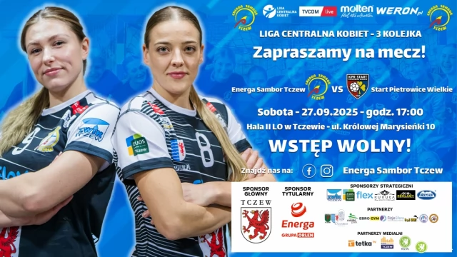 Tczew - Energa Sambor zagra o pierwsze zwycięstwo