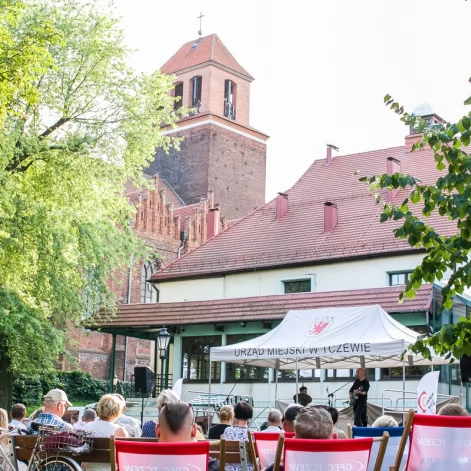 Tczew - Muzyczna Starówka - zagrał Romek Puchowski