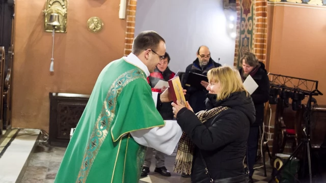 Tczew - Obrzęd poświęcenia ikon w tczewskiej Farze