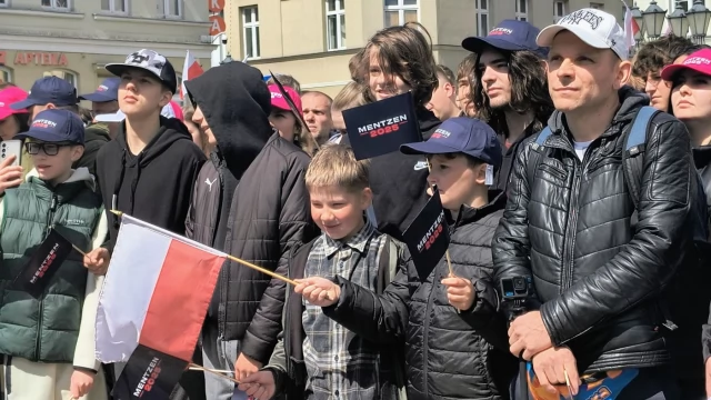 Tczew - Sławomir Mentzen w Tczewie "Klasa polityczna nam nie wyszła"