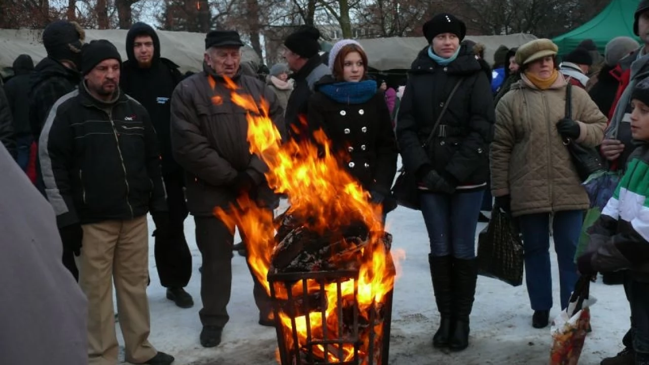 Tczew - Miejska wigilia w Parku Kopernika