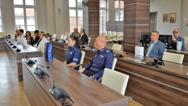 Tczew - Odblaski dla pierwszaków