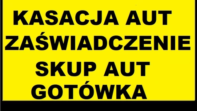 Tczew - Skup Aut darmowa wycena dojazd w każde miejsce
