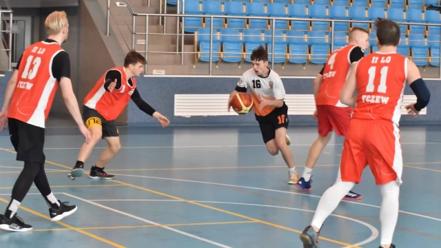 Tczew - Finał Powiatowej Licealiady w Koszykówce Chłopców