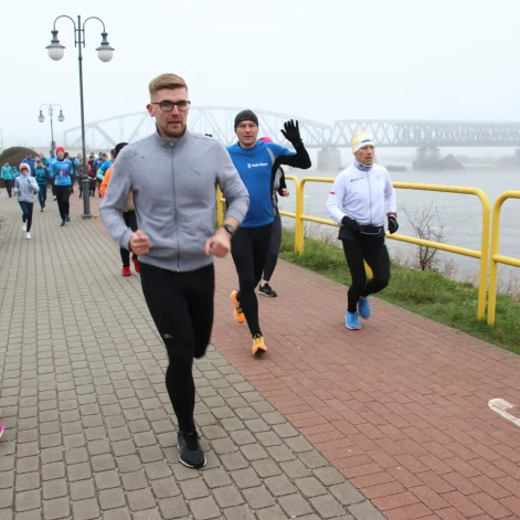 Tczew - Parkrun na niebiesko