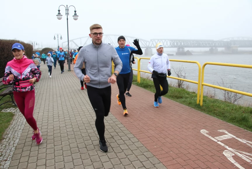 Tczew - Parkrun na niebiesko