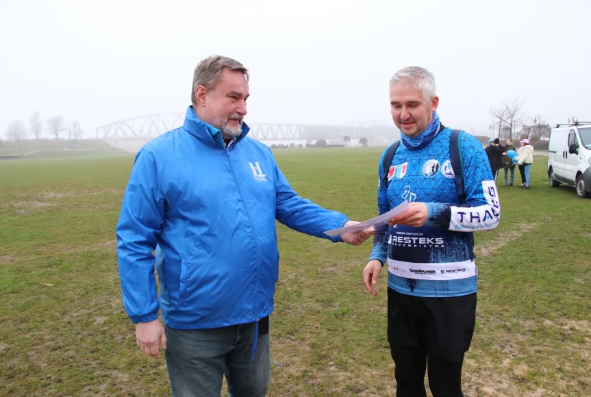 Tczew - Parkrun na niebiesko