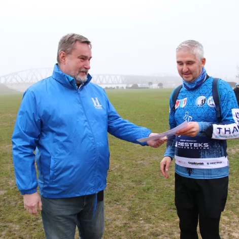 Tczew - Parkrun na niebiesko