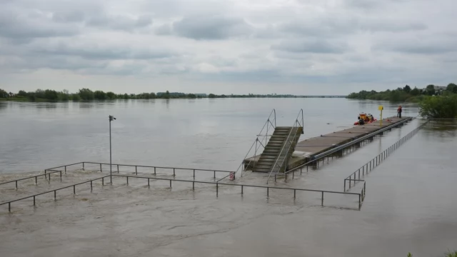 Tczew - Wisła rośnie, ale prawdopodobnie nie przekroczy stanu alarmowego