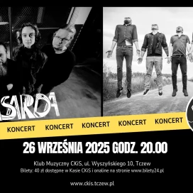 Tczew - Mansarda + Czarne Kwiaty - koncert