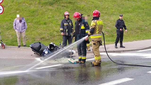 Tczew - Wypadek na DK 91. Nie żyje motocyklista [AKTUALIZACJA]