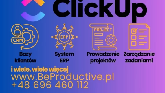Tczew - Wdrożenia ClickUp i cyfryzacja procesów w firmie