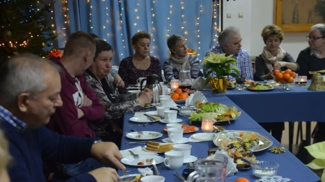 Tczew - Opłatek, kolędy, prezenty - to było wyjątkowe spotkanie na Suchostrzygach