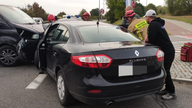 Tczew - Wypadek na skrzyżowaniu z Poligonową. Są utrudnienia