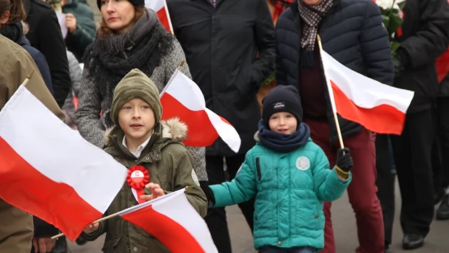 Tczew - Biało-czerwony Tczew na Święto Niepodległości