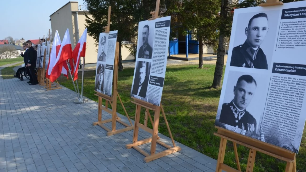 Tczew - Uroczystości przy Panteonie Katyńskim