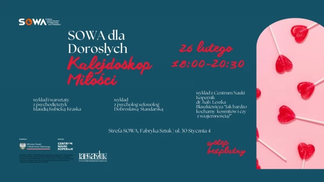 Tczew - SPOTKANIE DLA DOROSŁYCH: Kalejdoskop miłości