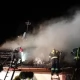 Tczew - Pożar w Bałdowie. Na miejscu 7 zastępów straży